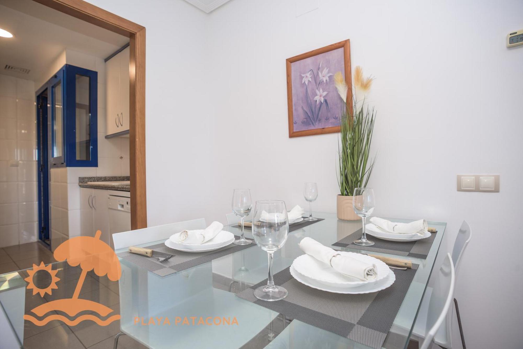 Patacona Resort Apartments Primera Linea Valencia Bagian luar foto